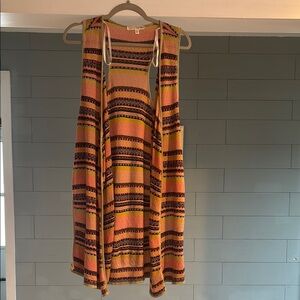 Say‎ What? Open front sweater